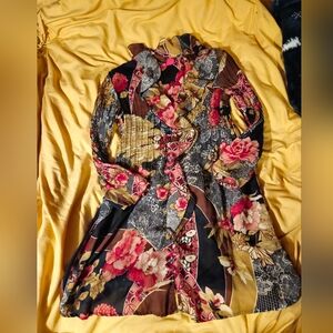 Sunny Leigh Multicolor Patchwork Dress